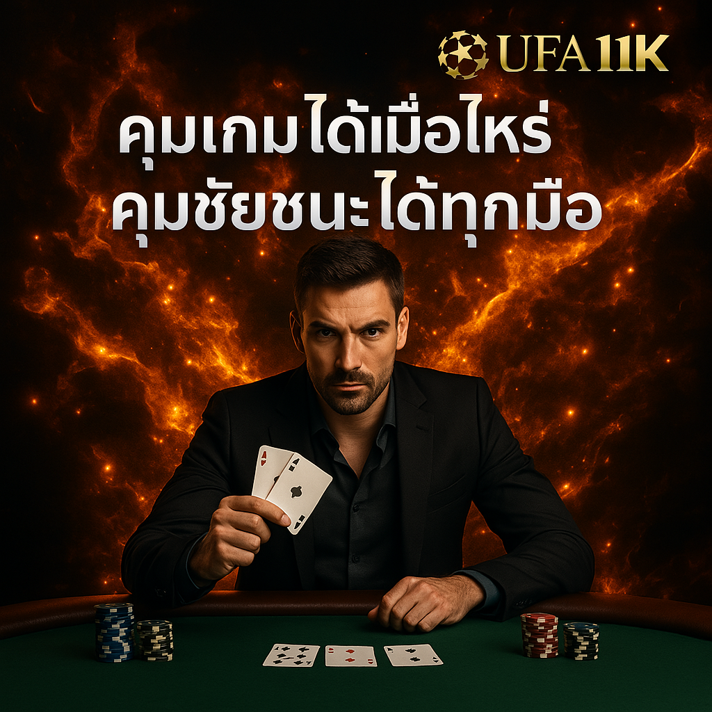 โป๊กเกอร์ออนไลน์ เว็บตรง คาสิโนออนไลน์ ufa11k baccarat